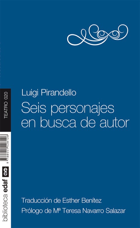 Portada de Seis personajes en busca de autor