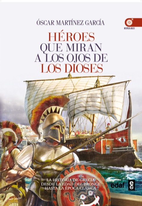 Portada de Héroes que miran a los ojos de los dioses